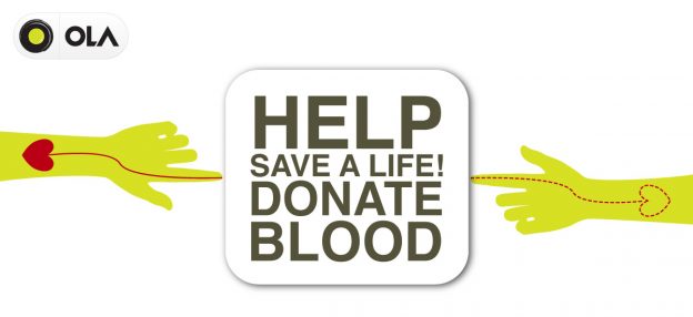 OLA - Get a free ride voucher after you ve donated your blood 