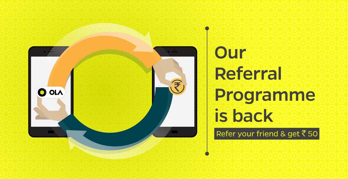 Ola refer and earn