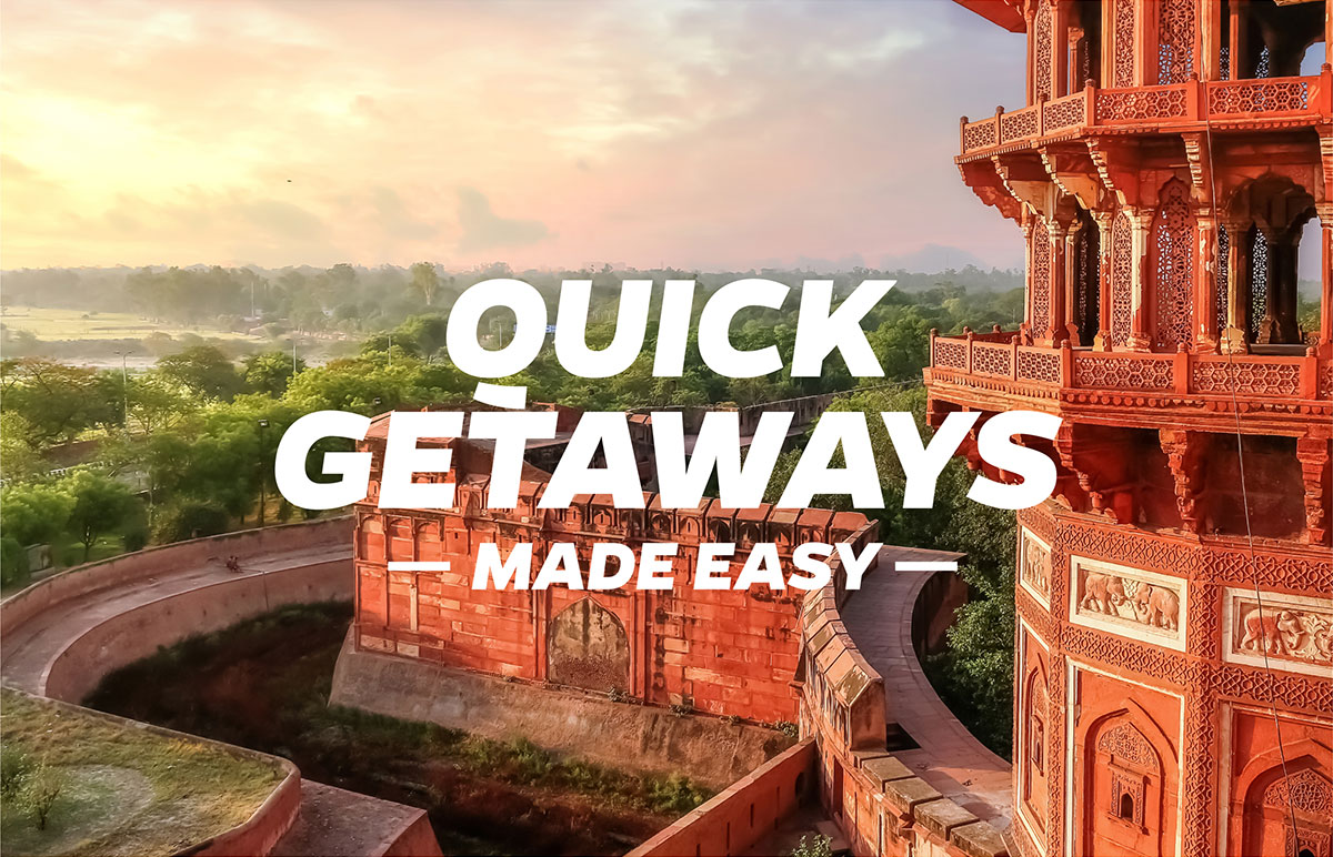 Getting to getaways from Agra now made easy