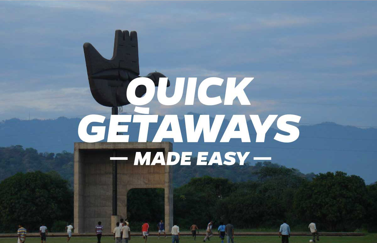 Getting to getaways from Chandigarh now made easy
