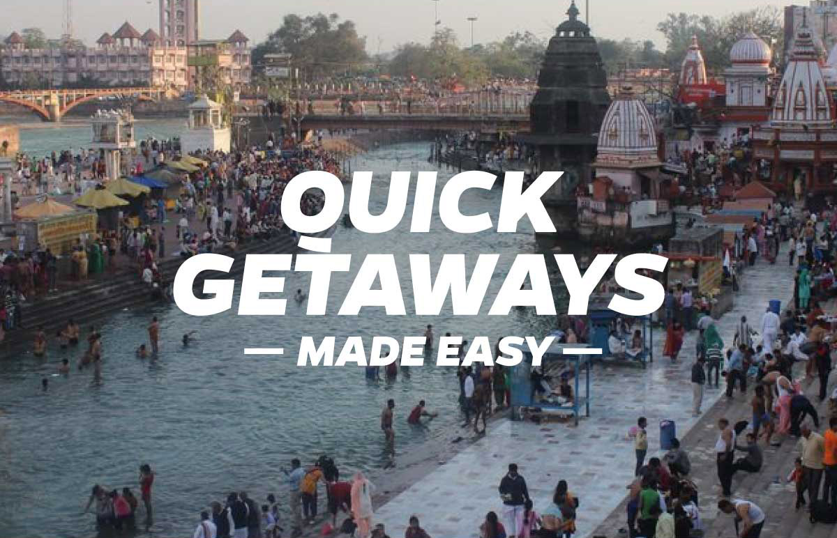 Getting to getaways from Haridwar now made easy