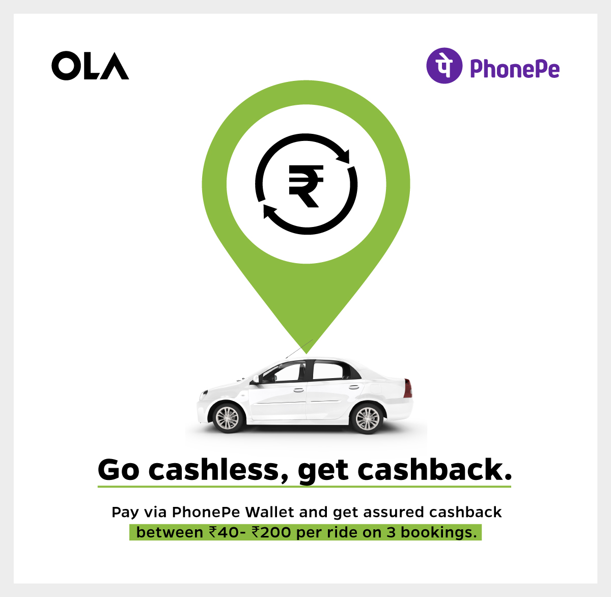 Ola new user offers on sale